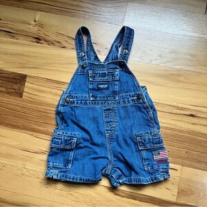 Vintage OshKosh B'gosh Blue Denim Kids Overalls